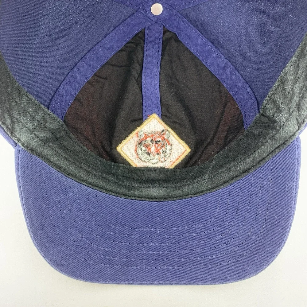Tiger Cub Hat Size S/M Boy Scouts of America BSA Orange Blue Adjustable Ball Cap